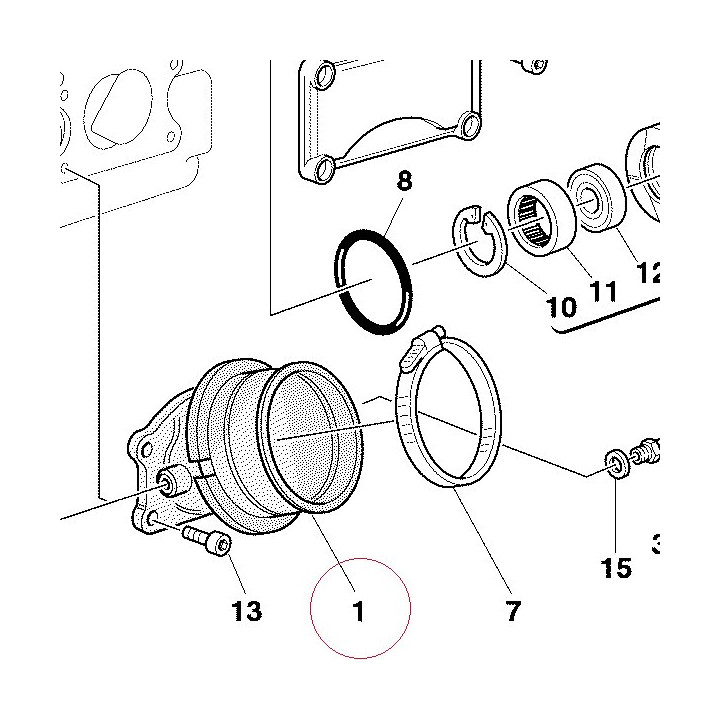 Intake manifold 14010221A
