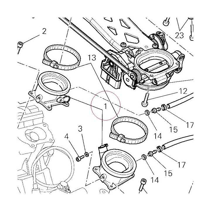 Intake manifold 14010662A