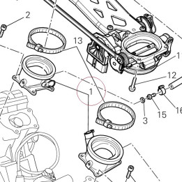 Intake manifold 14010663A