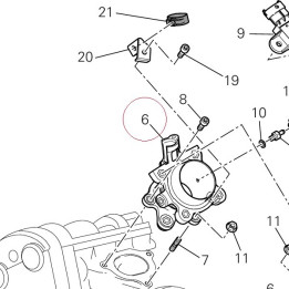Intake manifold 14010711F