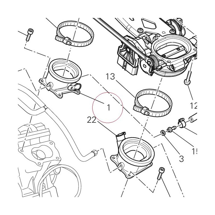 Intake manifold 14010731A