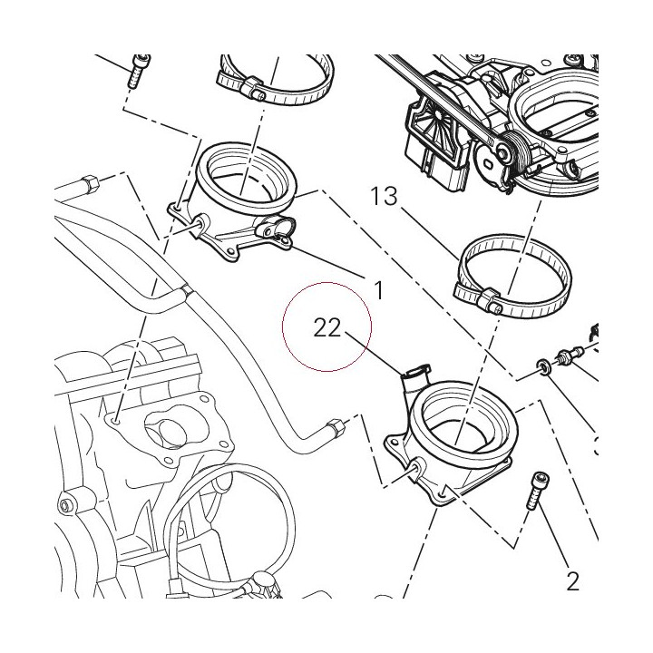 Intake manifold 14010751A