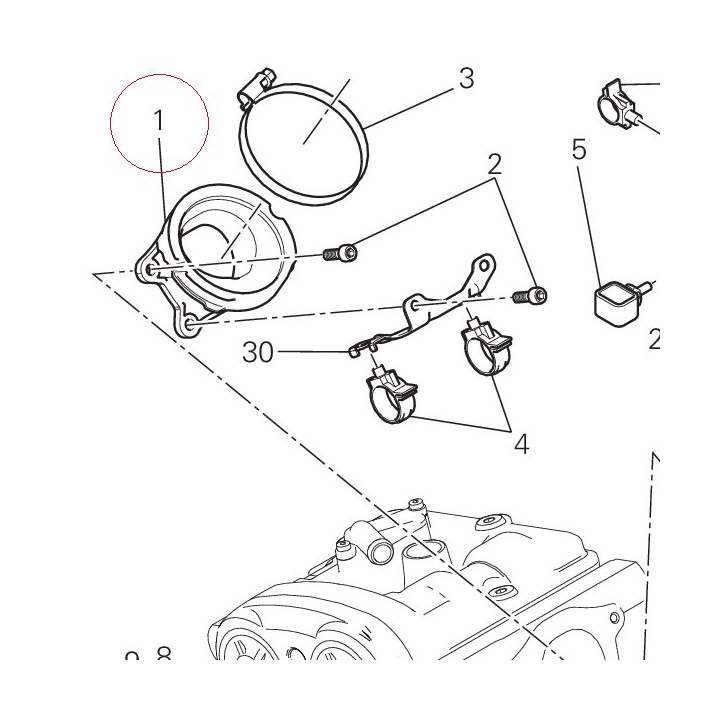 Intake manifold 14010762B