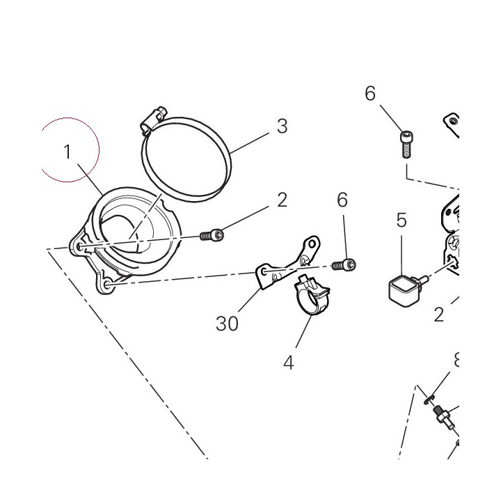 Intake manifold 14010763C