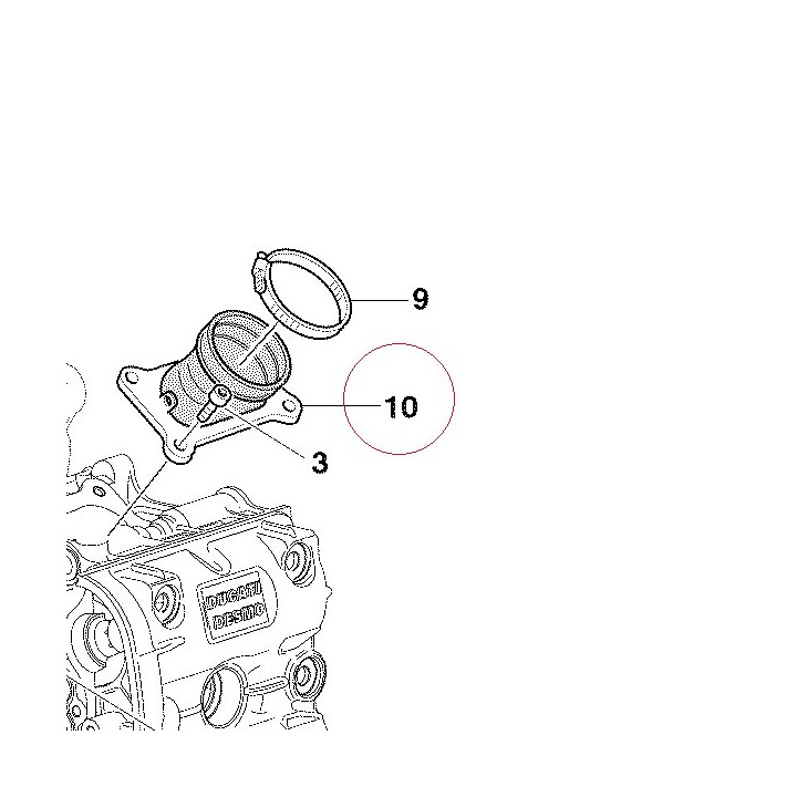Intake manifold 14020091A