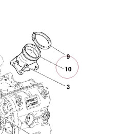 Intake manifold 14020341A