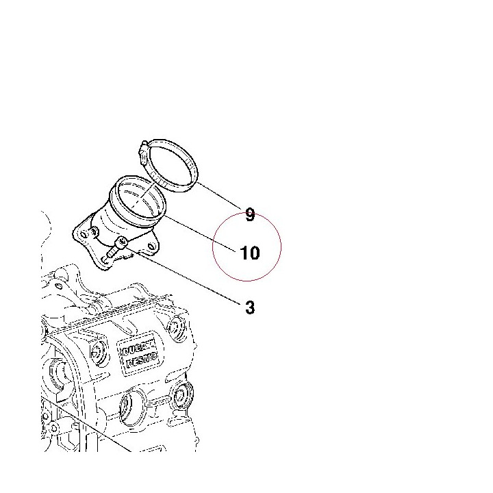 Intake manifold 14020341A