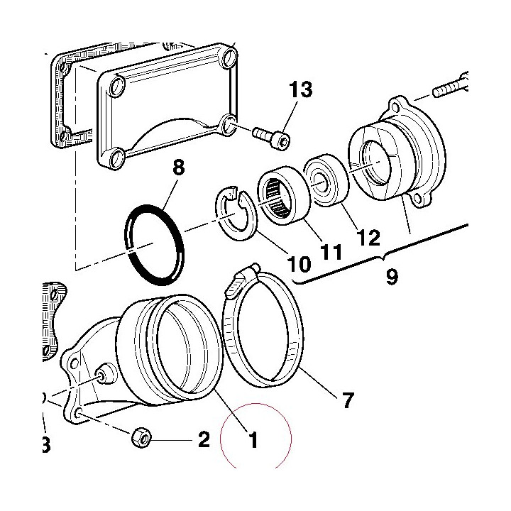 Intake manifold 14020381A