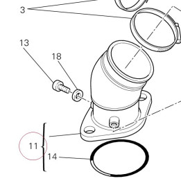 Intake manifold 14020632A