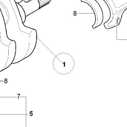 Crankshaft 14620181A