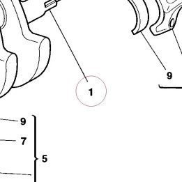 Crankshaft 14620431A
