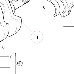 Crankshaft 14620611A
