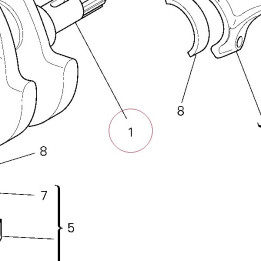 Crankshaft 14620891A