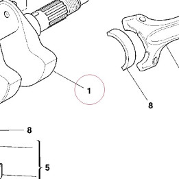 Crankshaft 14621081A