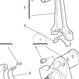 Crankshaft 14621431B