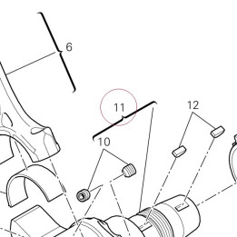Crankshaft class c 14621873AC