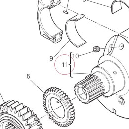Crankshaft 14622111AA