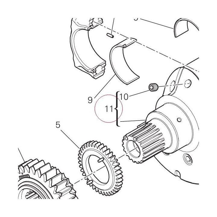 Crankshaft 14622111AC