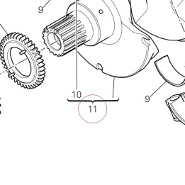 Crankshaft 14622172AE