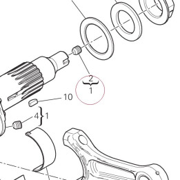 Drive shaft complete 14622211AR