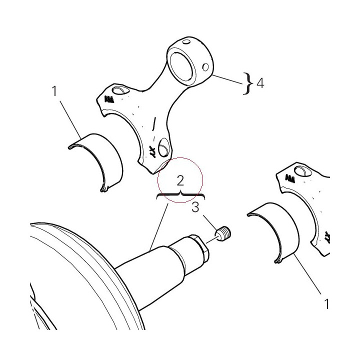 Crankshaft 14622712AD