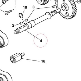 Layshaft timing 14710151A