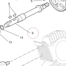 Layshaft timing 14710261A