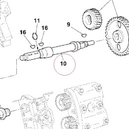 Layshaft timing 14710291A