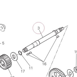 Layshaft timing 14710941A