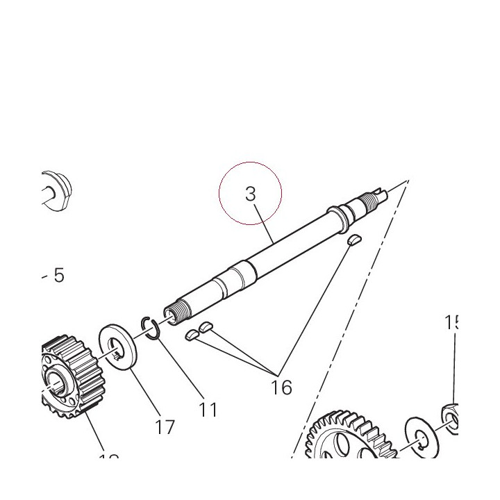Layshaft timing 14710941A
