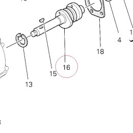 Horizontal head camshaft 14811471A