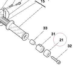 Balancer set, handle bar 15310031A
