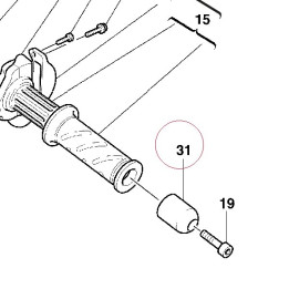 Balancer set, handle bar 15310051A