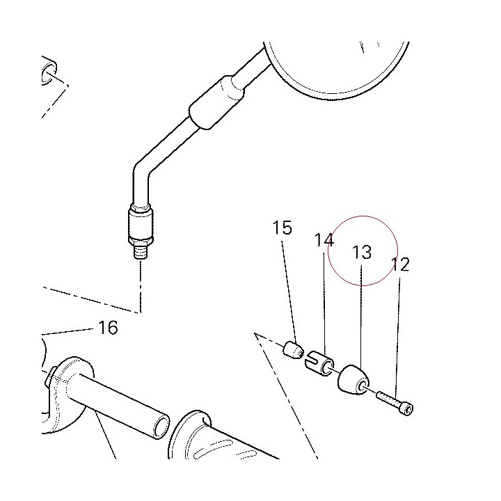 Balancer set, handle bar 15310081A