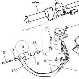 Balancer set, handle bar 15310142AA