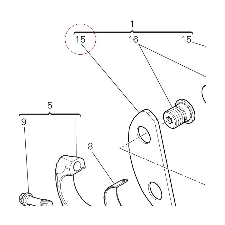 Counterweight 15310181A