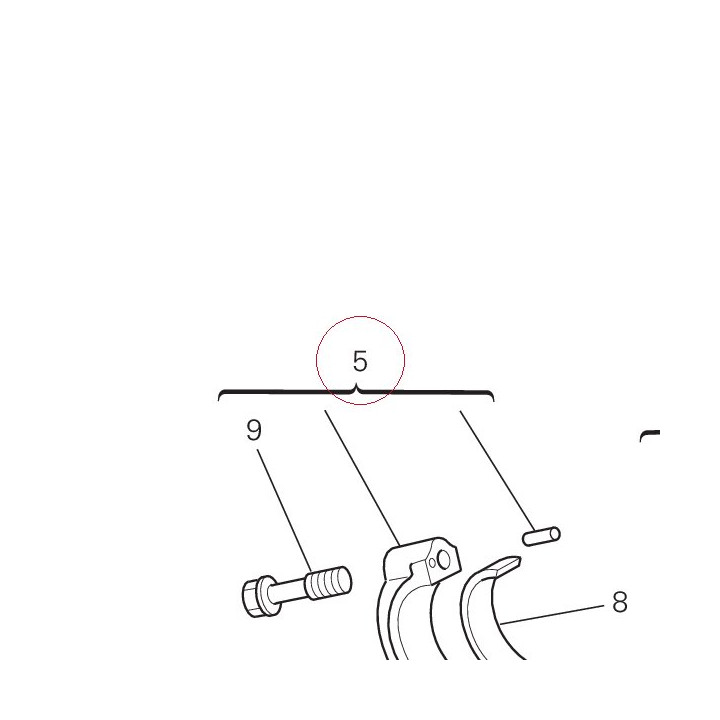 Connecting rod 15620191A
