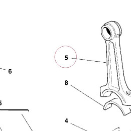 Connecting rod 15620401A