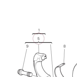 Connecting rod 15620671CB