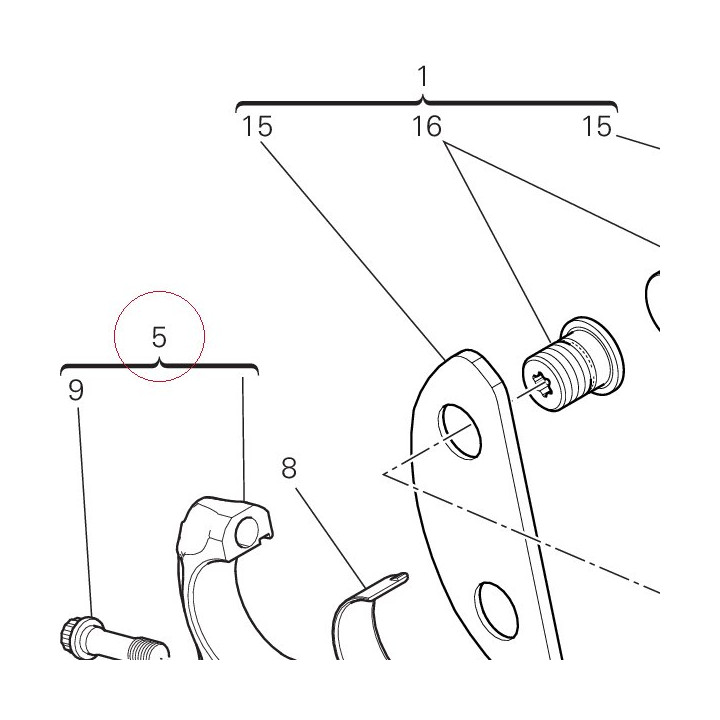 Connecting rod 15621043HC