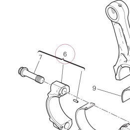 Connecting rod 15621071BC