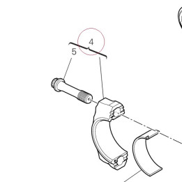 Connecting rod 15621121DB