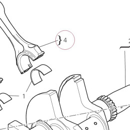 Connecting rod 15621141AB