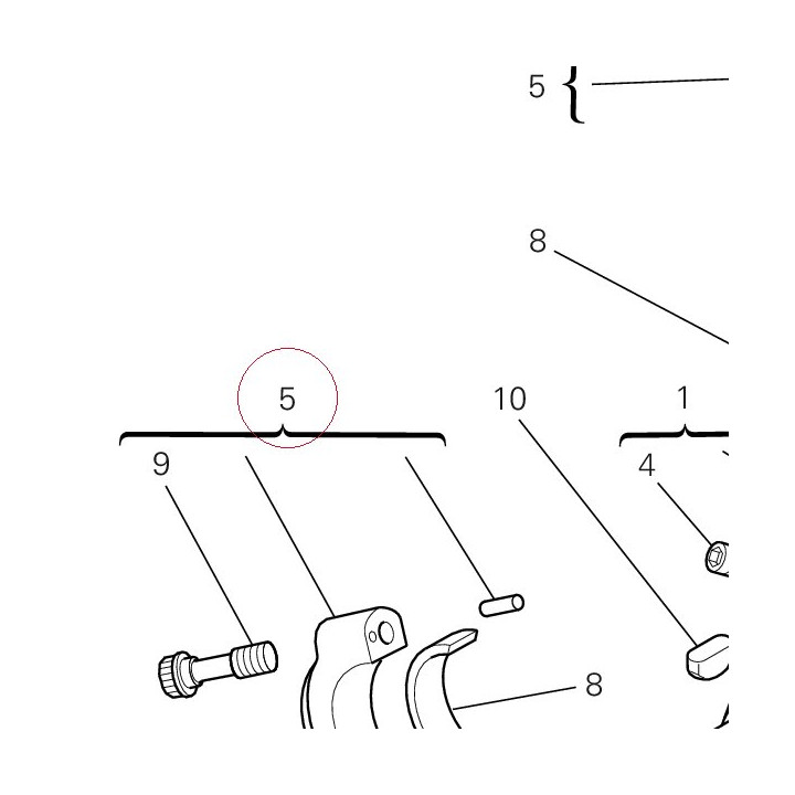 Connecting rods pair 15820203A