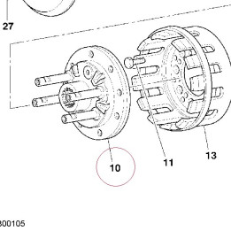 Flange 16021141D