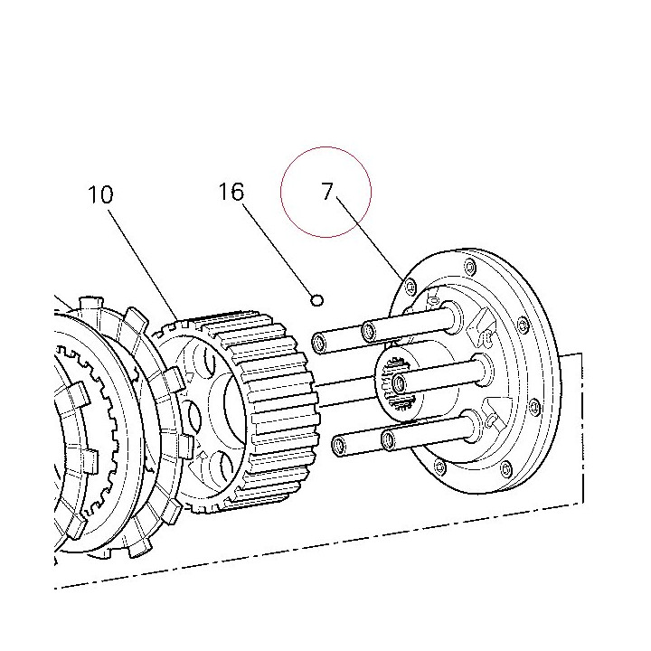 Flange 16023971A