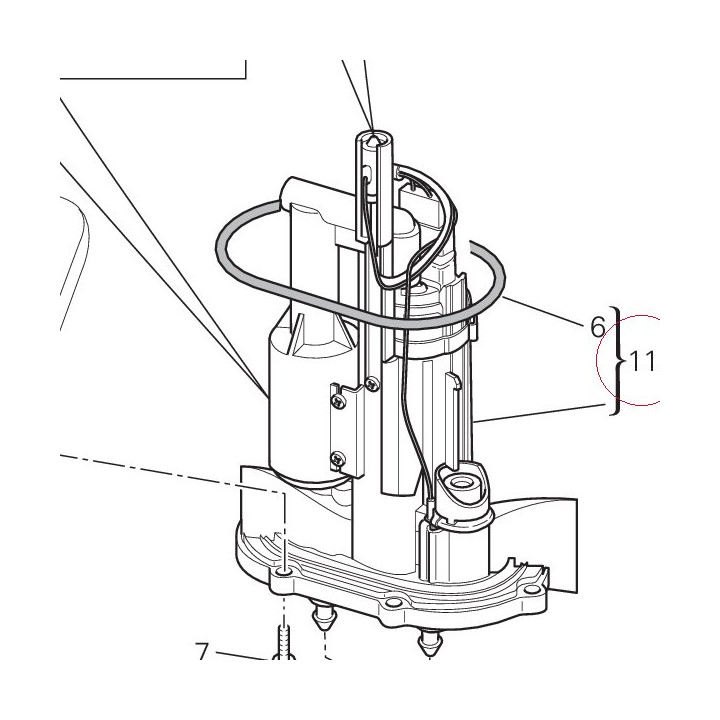 Fuel pump 16023991A