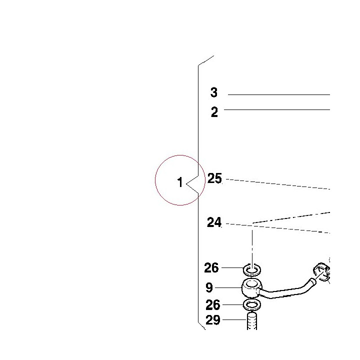 Flange, assembly 16090731A