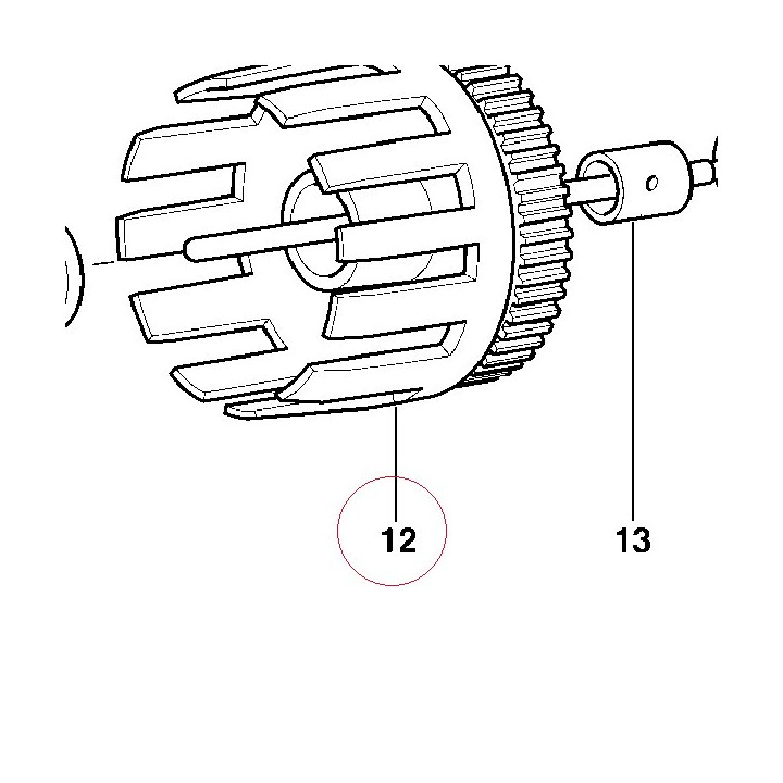 Primary driven gear complete 17020312A