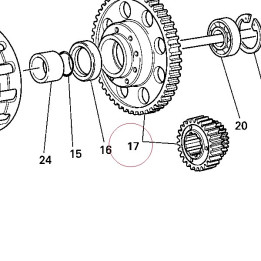 Clutch housing 17021101A